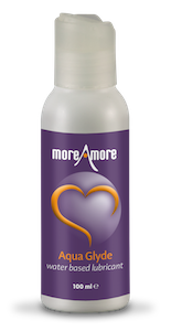 MoreAmore Aqua Glyde glijmiddel op waterbasis