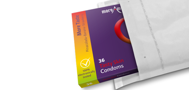 More Taste - Tasty Skin 36 condooms gratis verzending