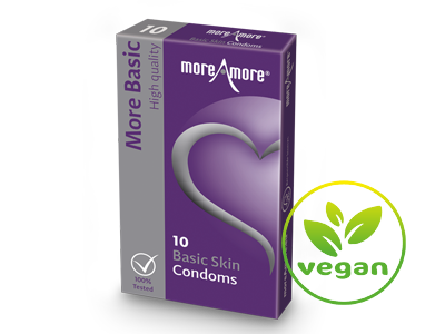 MoreAmore More Basic skin condooms