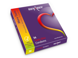 Tasty Skin 36 condoms - More Taste