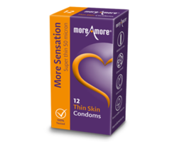 Thin Skin 12 condoms - More Sensation